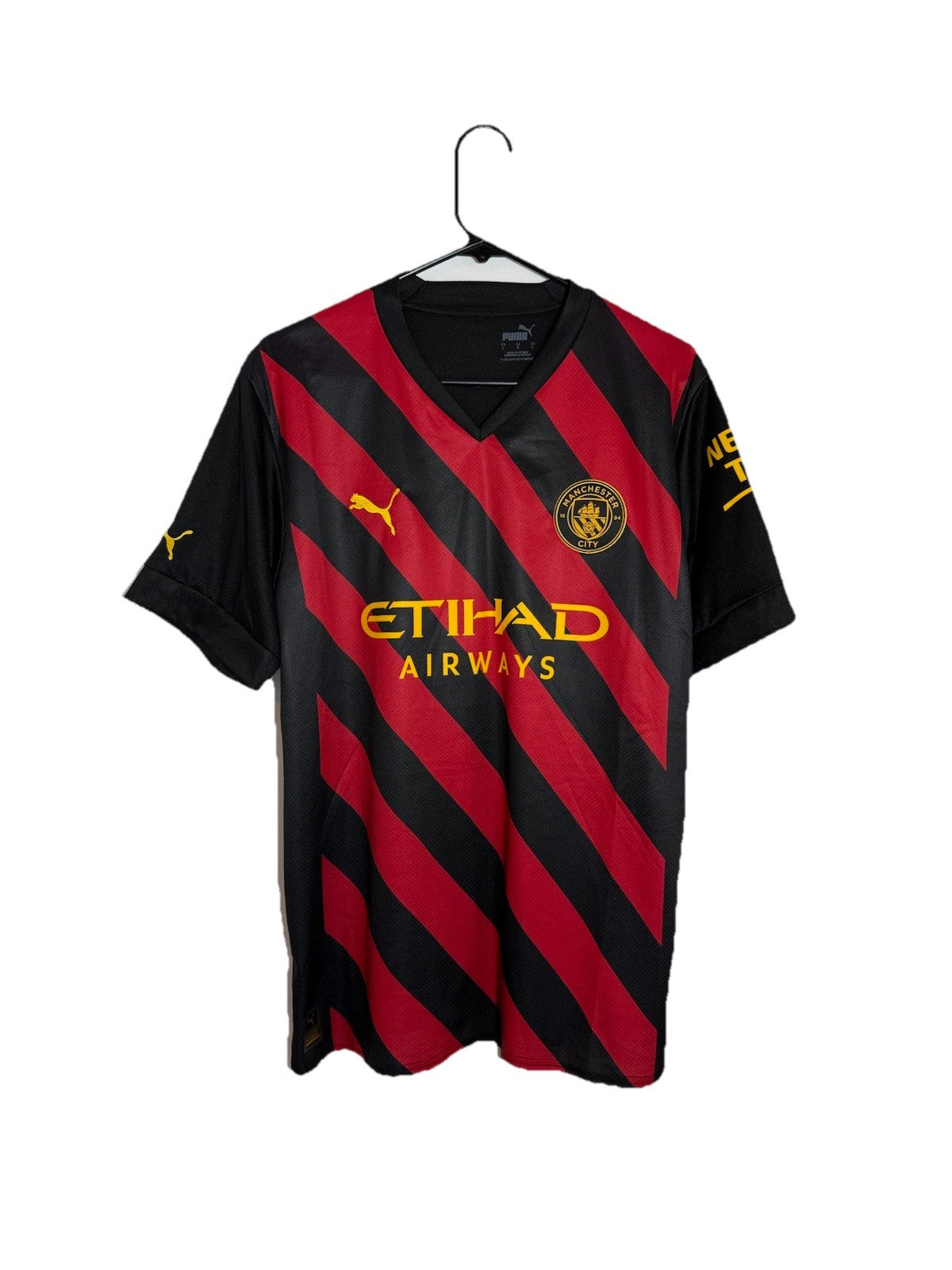 Manchester City Stones #5 2022/23 Large Away Shirt BNWT 765722-02