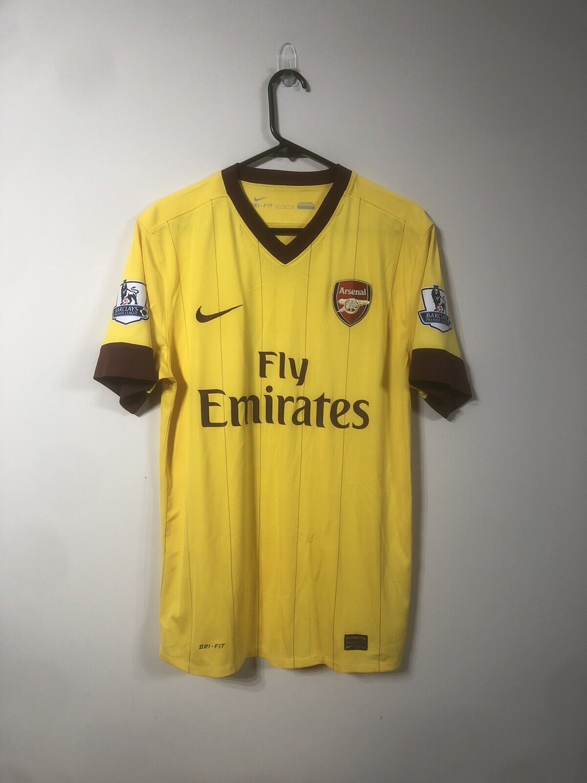 Rosicky #7 Arsenal 2012/13 Medium Away Shirt Nike Excellent Condition 386824-749