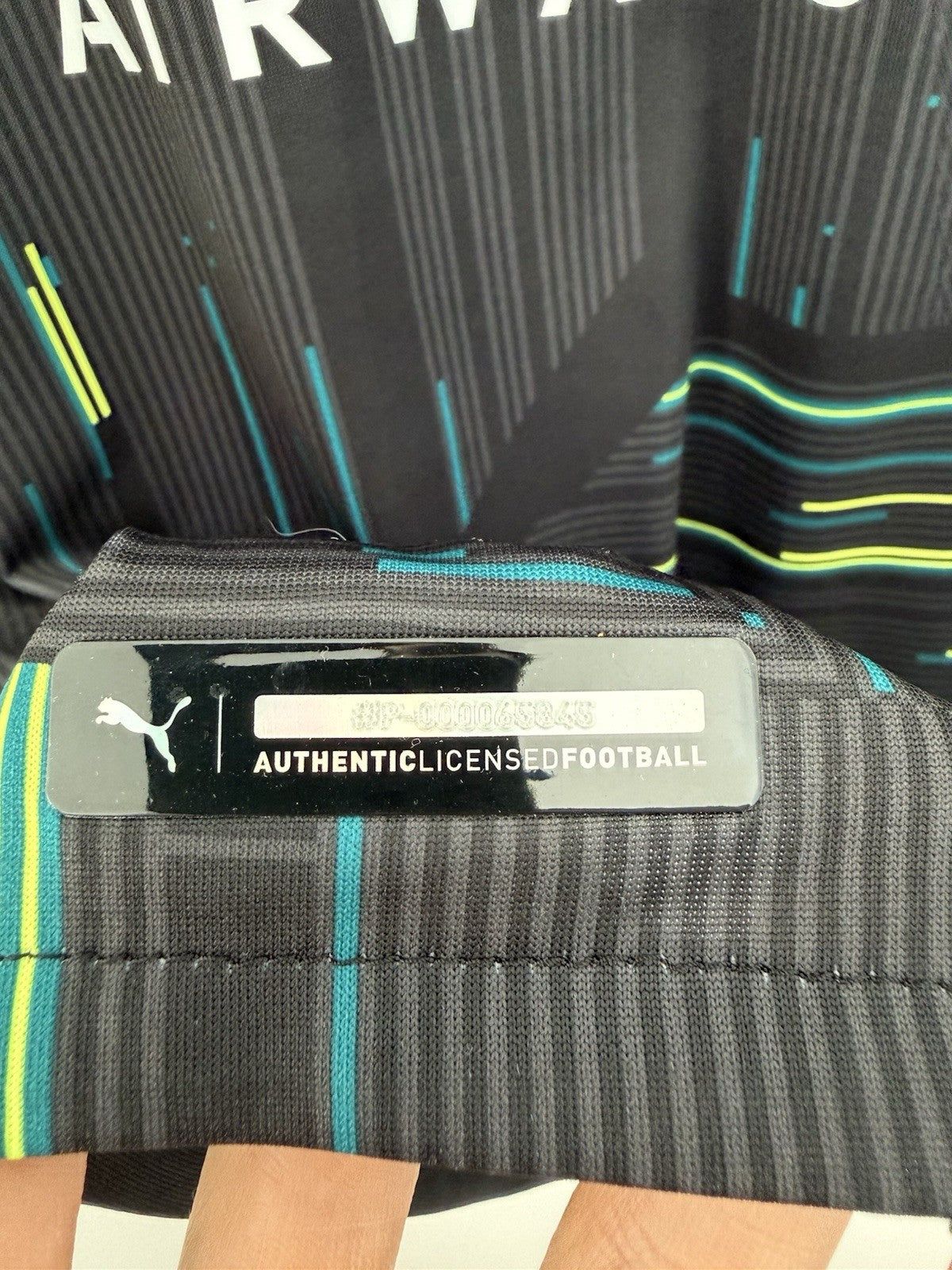 Man City Ederson M. #31 2021/22 Large Home Auth GK Excellent Condition 759185-49