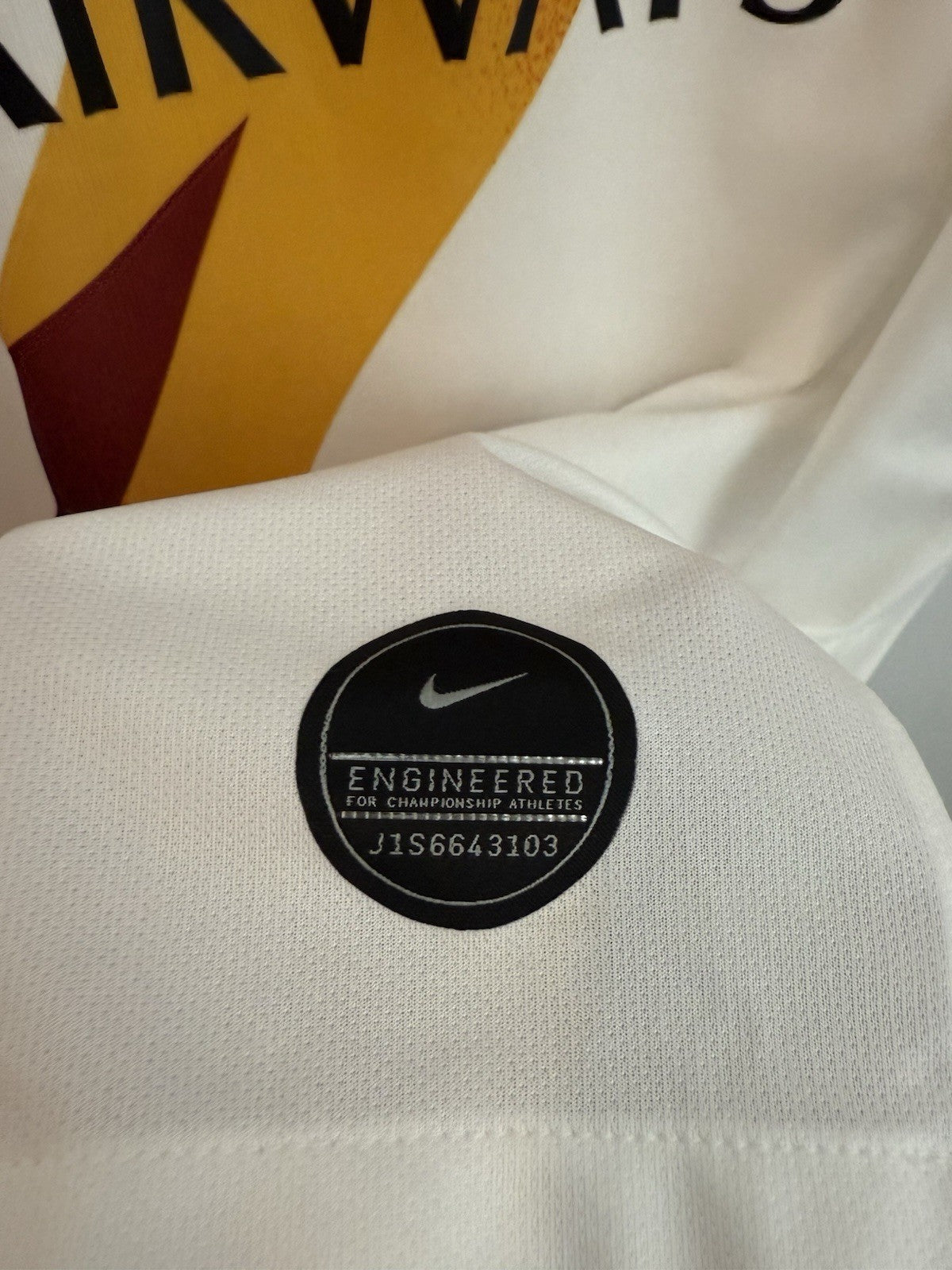 AS Roma Mkhitaryan #77 2019/20 Large Away Shirt Excellent Condition AJ5558-100