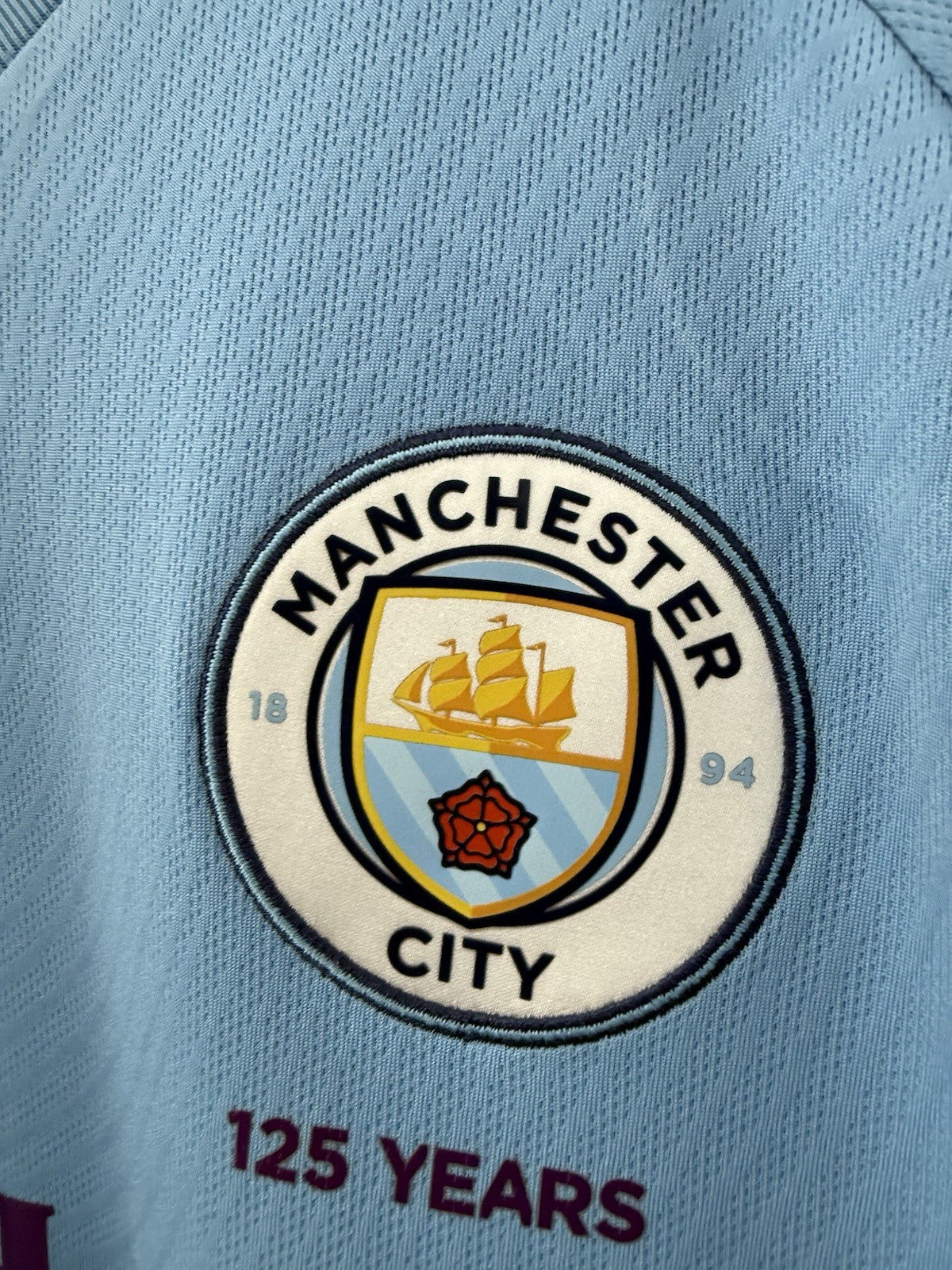 Manchester City Silva #21 2019/20 Medium Home Excellent Condition 755587-01