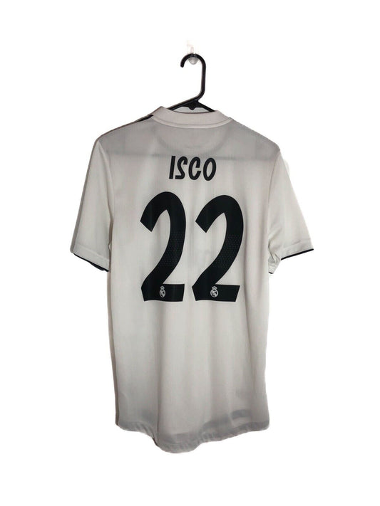 Isco #22 Real Madrid 2018/19 Home Authentic Medium Excellent Condition CG0561