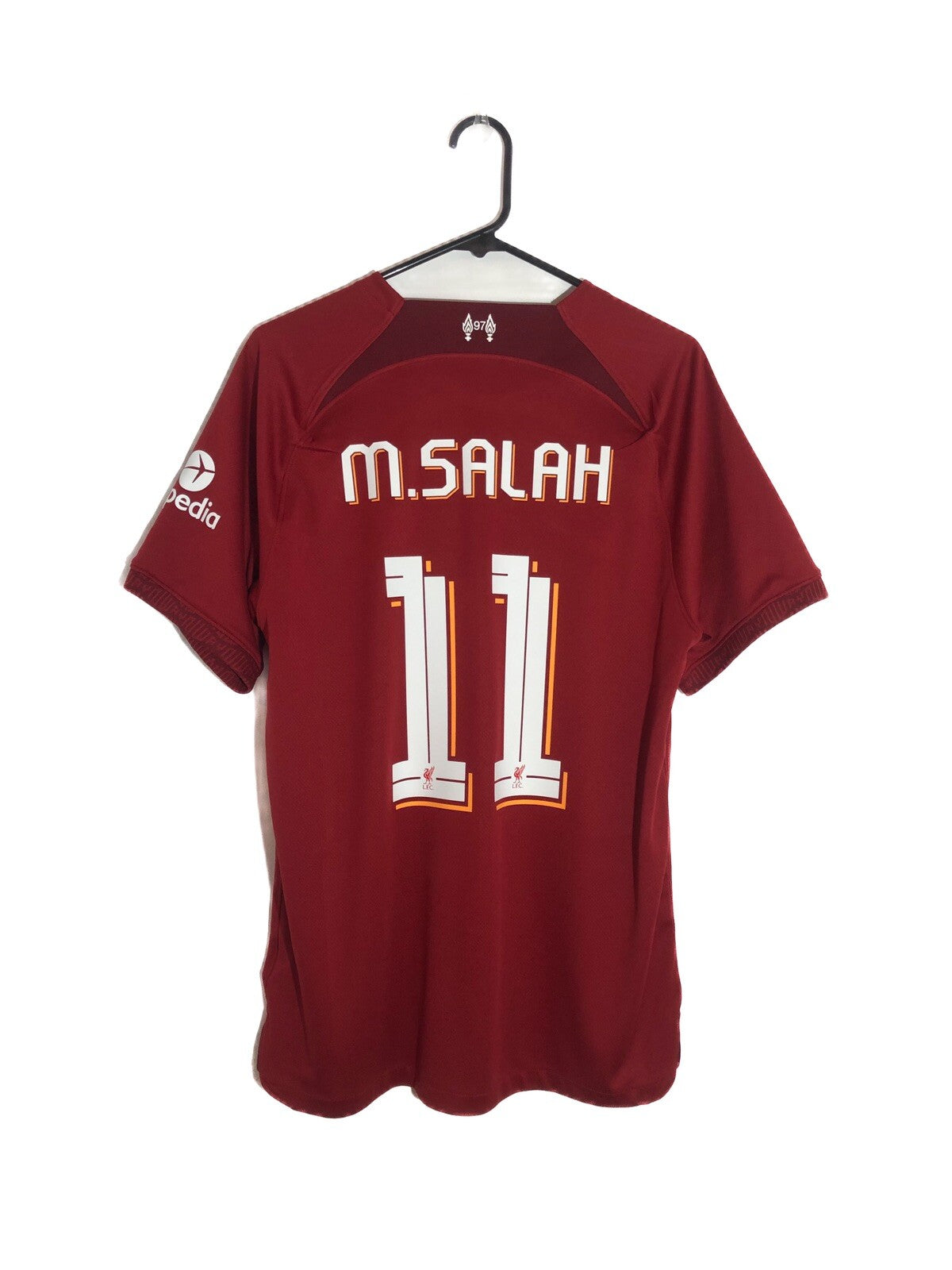 Liverpool M Salah #11 2022/23 Large Home Nike Excellent Condition DM1843-609