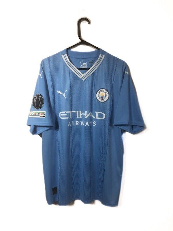 Grealish 10 Manchester City 2023 24 Xl Home Shirt Excellent Condition 770438 01