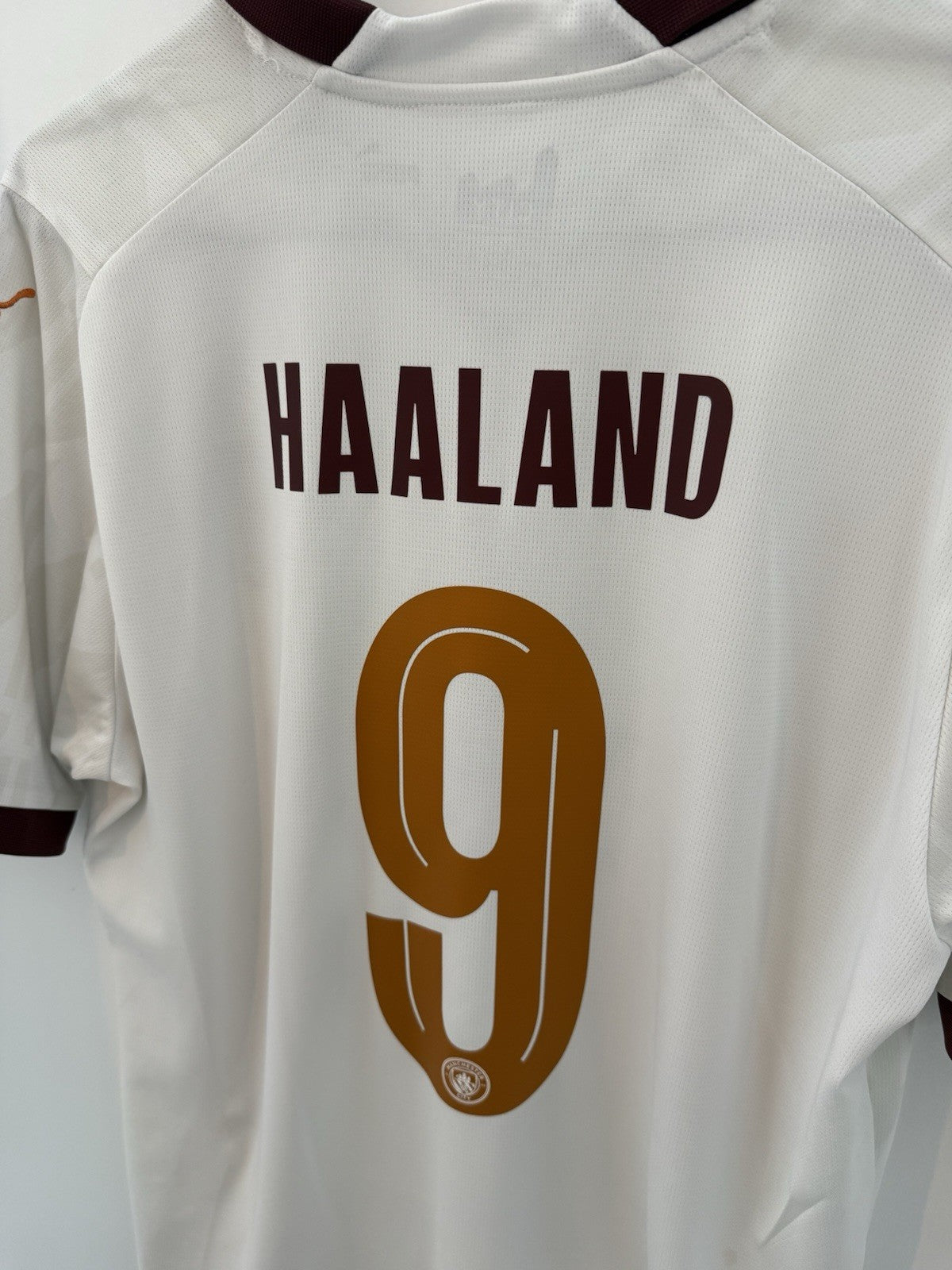 Manchester City Haaland #9 2023/24 Large Away Excellent Condition 770449-02