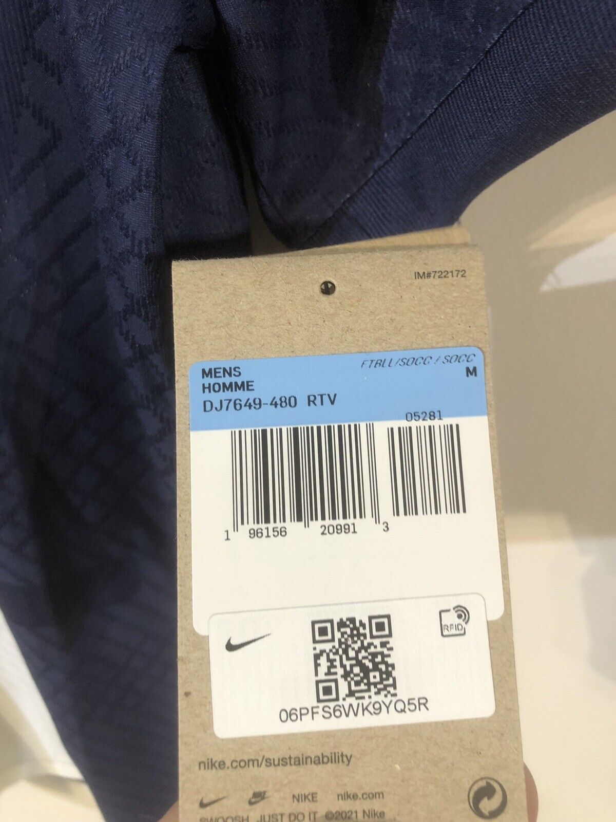 Messi #30 Paris St Germain DriFitAdv 2022/23 Medium Home Shirt Excellent Conditi