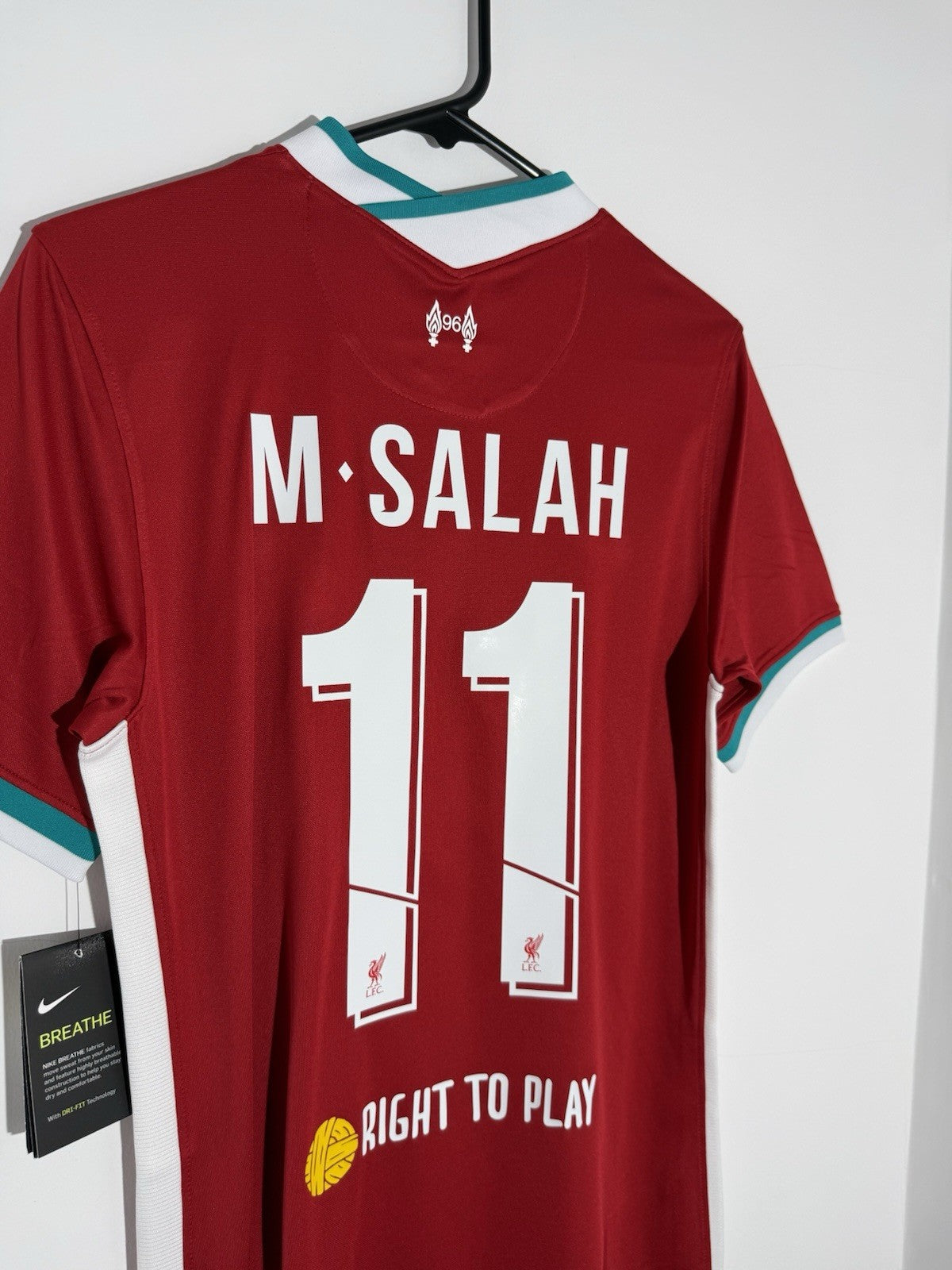 Liverpool M. Salah #11 2020/21 Small Home Shirt Nike BNWT CZ2636-687