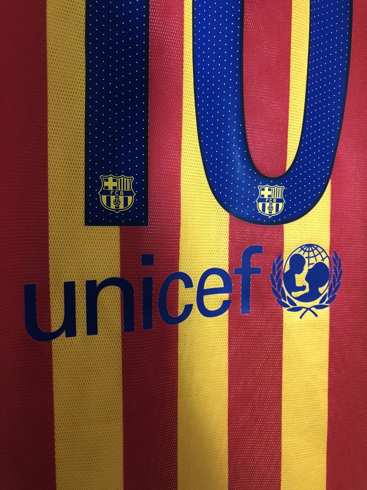 Barcelona Messi #10 2015/16 Vaporknit Medium Away Shirt BNWT 739659-740