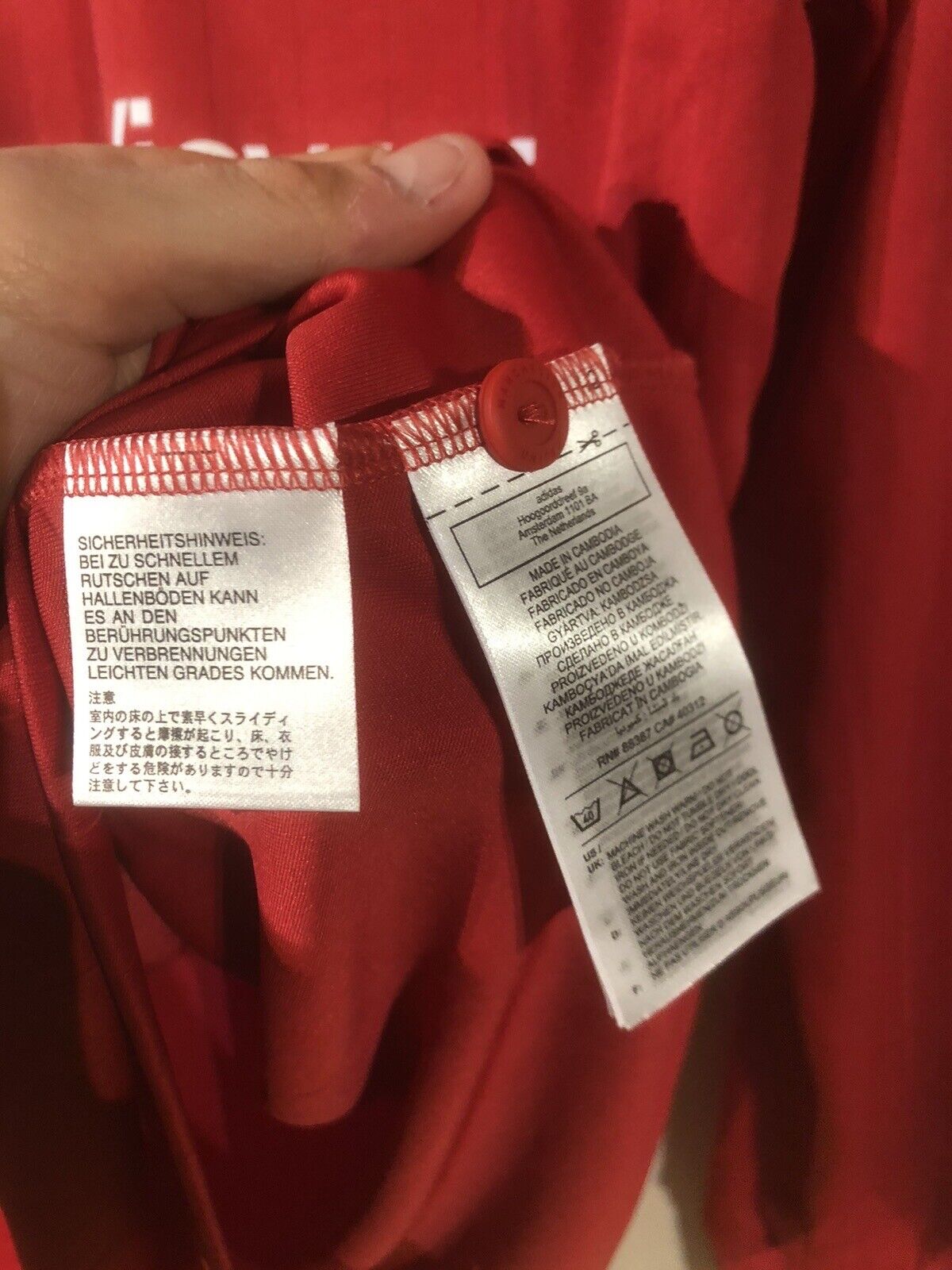 Casemiro #18 Manchester United 2022/23 Home Medium L/S Shirt Adidas BNWT