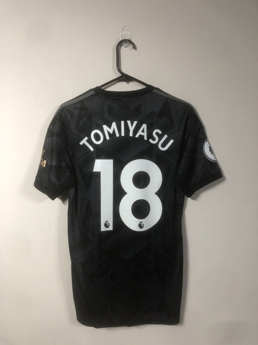 Tomiyasu #18 Arsenal 2022/23 Small Away Shirt Adidas BNWT H35902