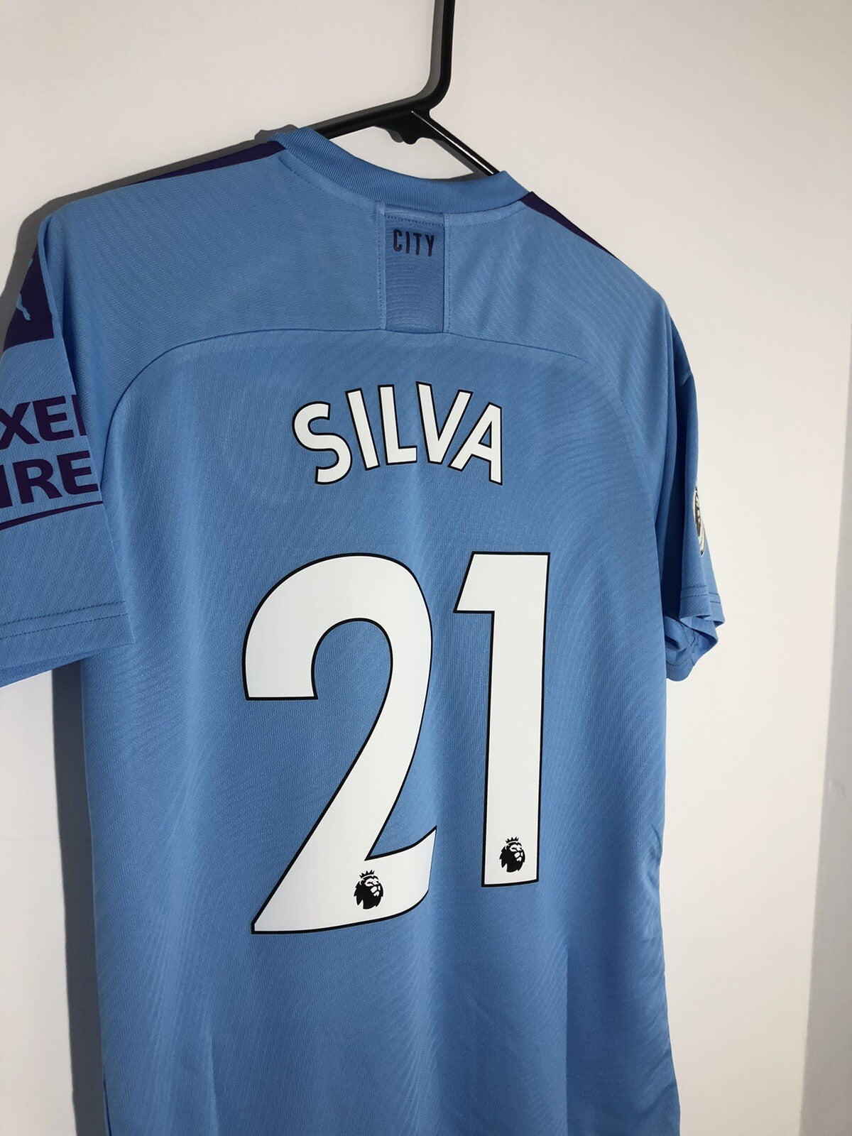 Manchester City Silva #21 2019/20 Small Home Shirt BNWT 755586-01