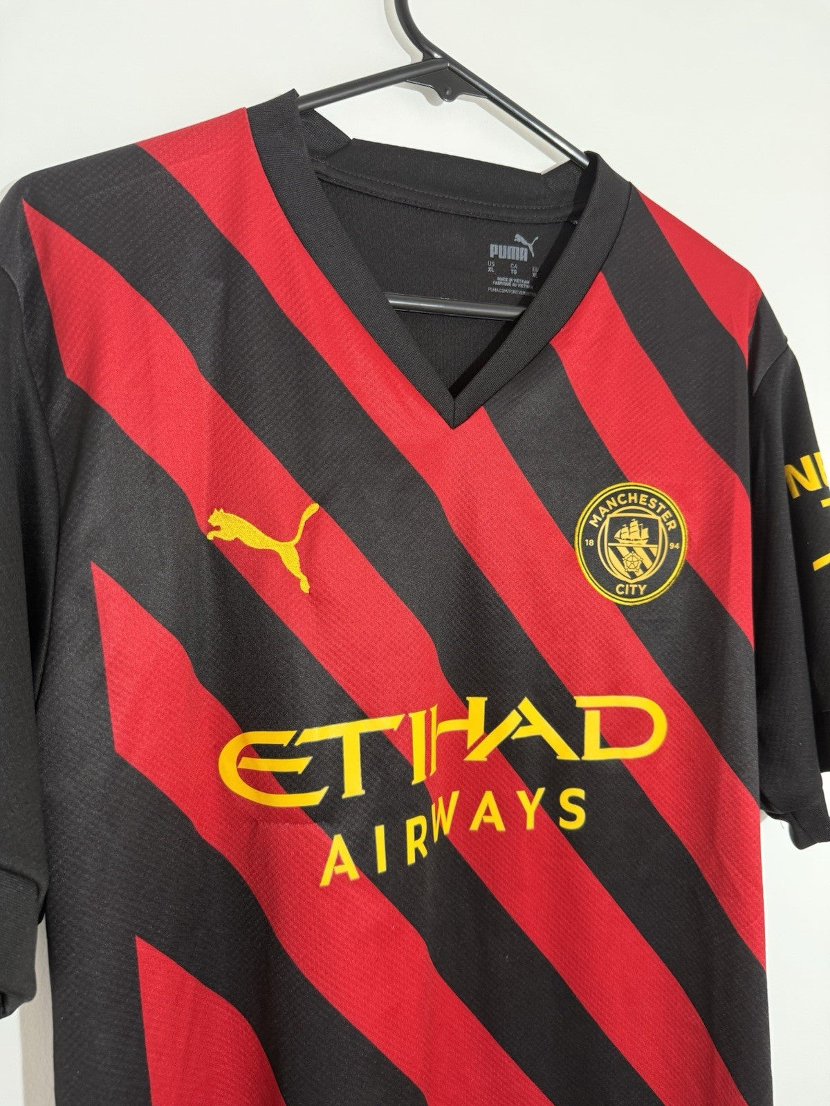 Manchester City De Bruyne #17 2022/23 XL Away Shirt Excellent Conditio 765722-02