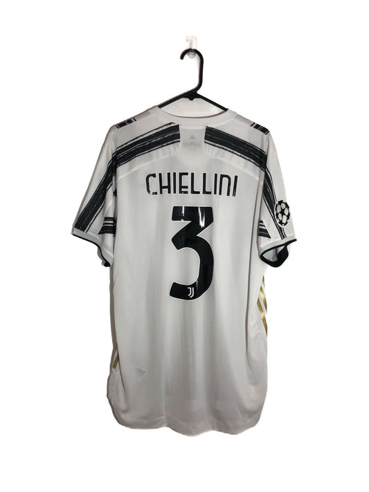 Juventus Chiellini #3 2020/21 XL Authentic Home Shirt Brand New With Tags GJ7601