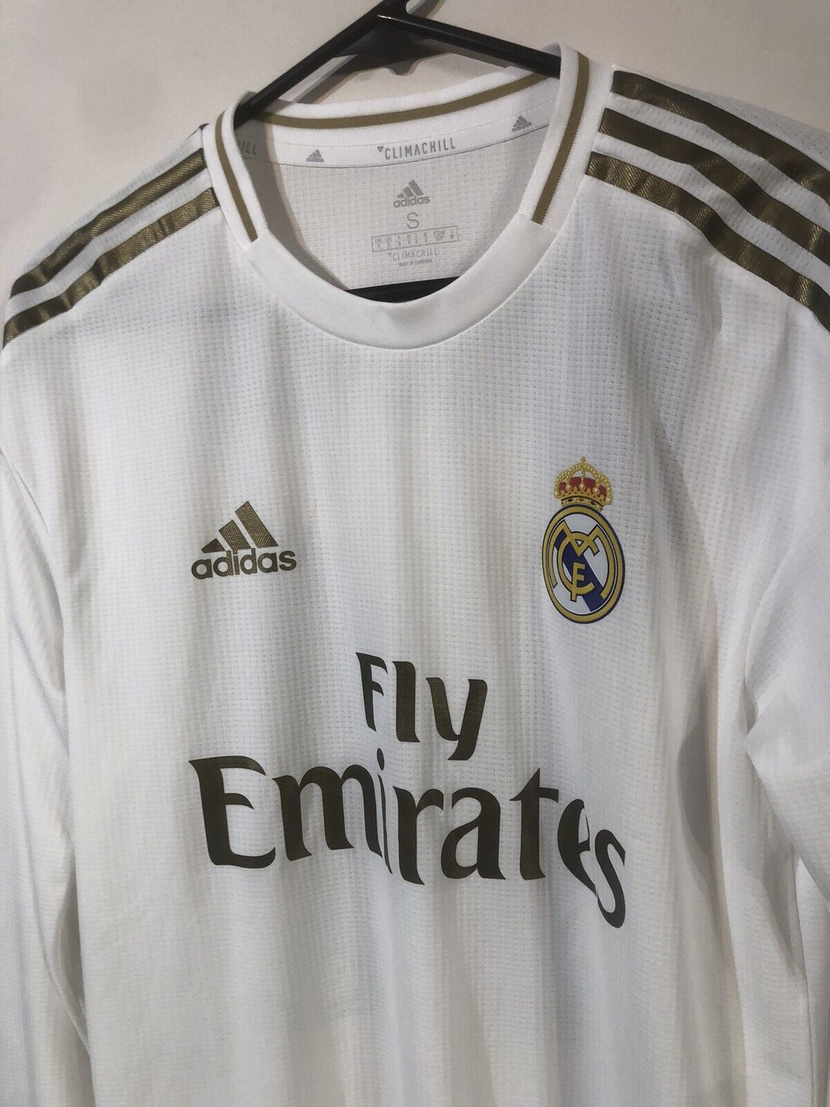 Casemiro #14 Real Madrid Euro 2019/20 Small Authentic LS Home Shirt Adidas BNWT