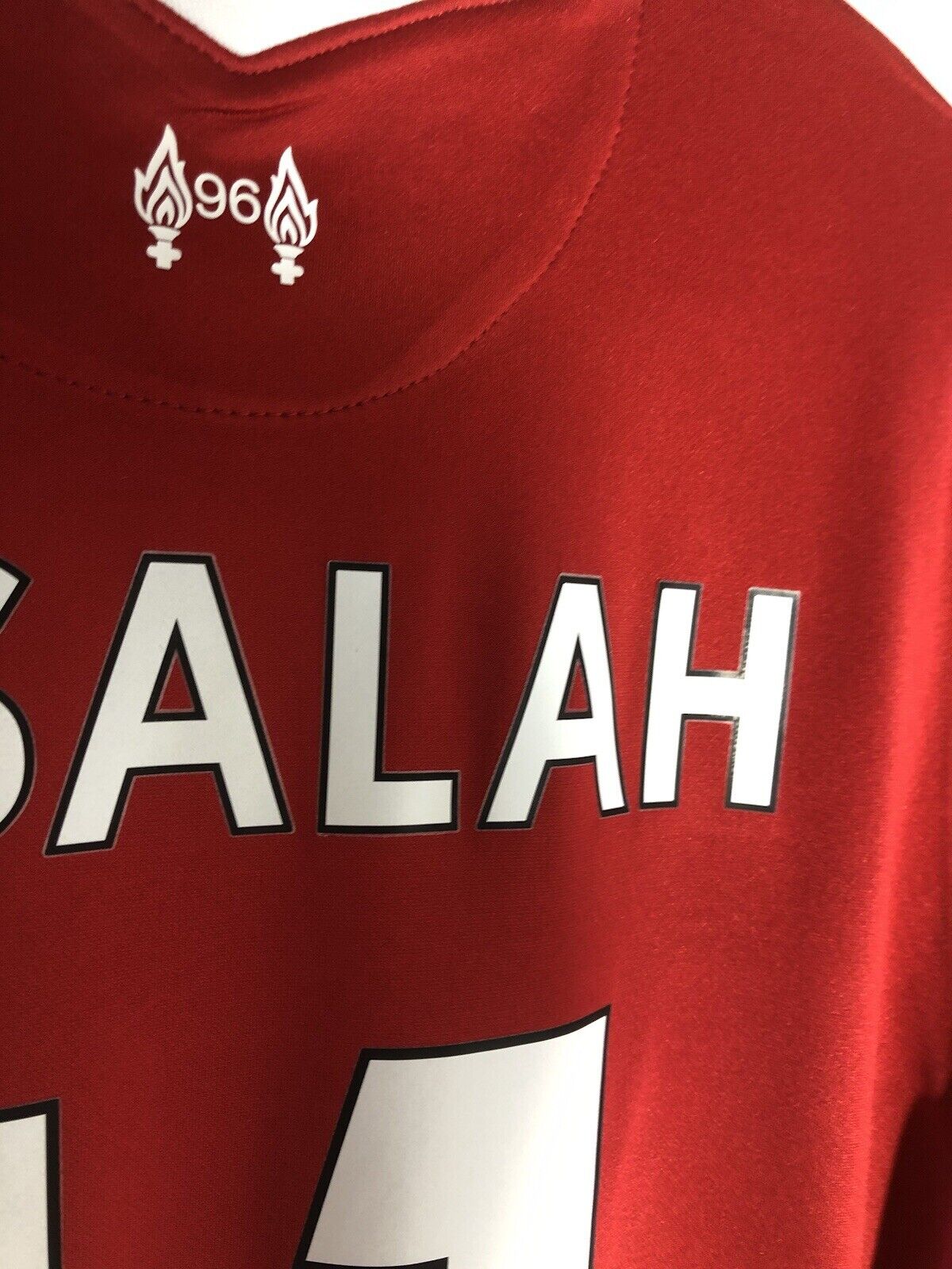 M Salah 11 Liverpool Medium 2020 21 Home Shirt Excellent Condition Cz2636 687