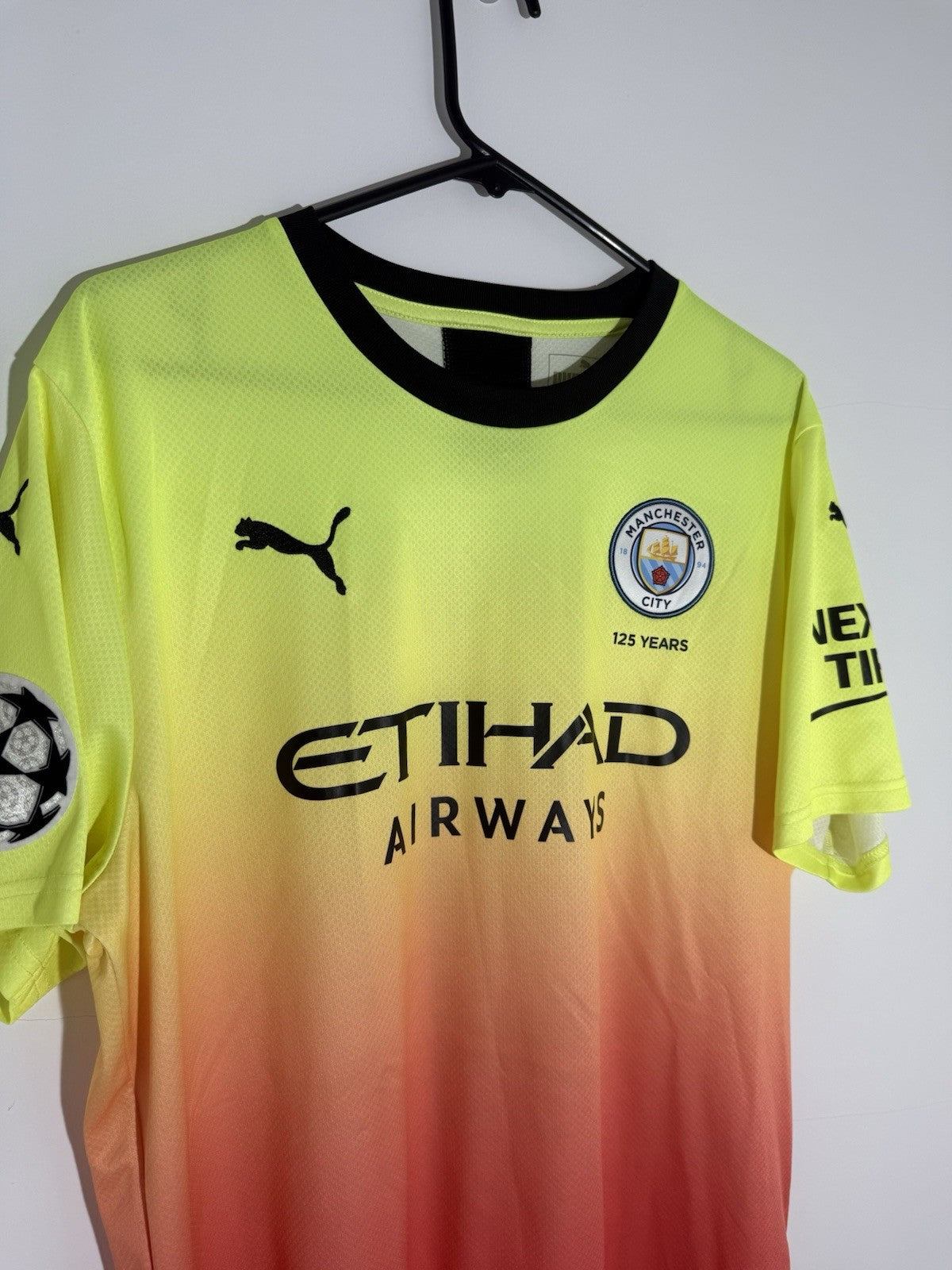 Manchester City De Bruyne #17 2019/20 Large 3rd Excellent Condition 755594-03