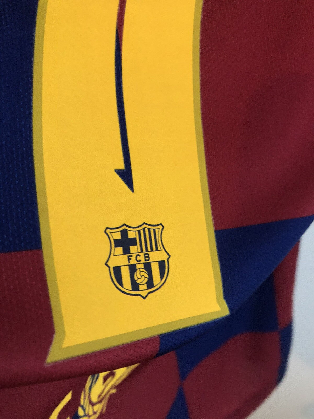 Barcelona Griezmann #17 2019/20 Large CL Home Shirt BNWT AJ5532-455