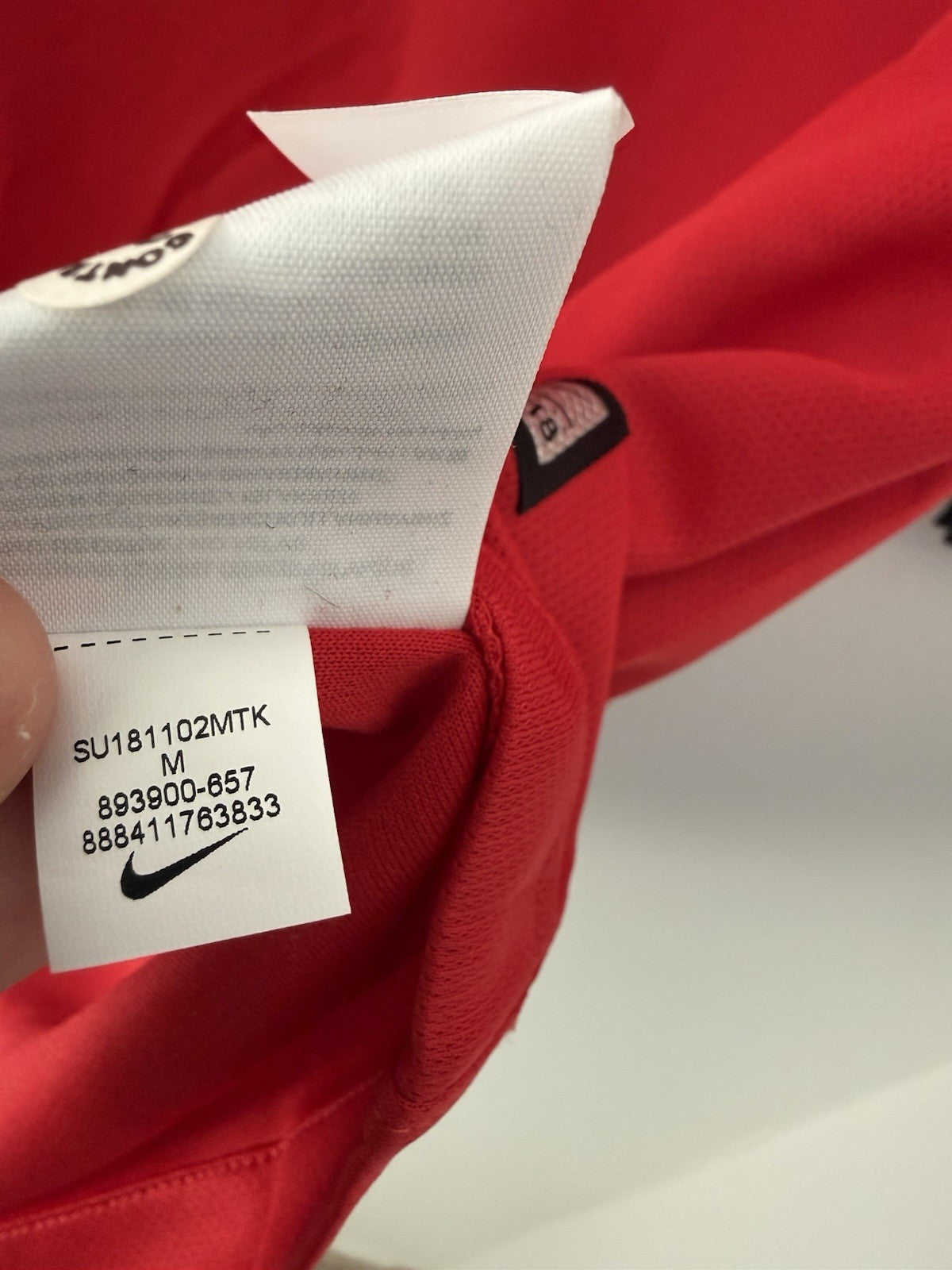 Turkey 2018 Medium Home Football Shirt Nike BNWT 893900-657