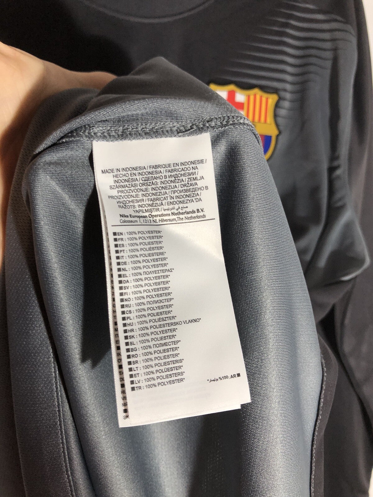 Barcelona 2014/15 Large Home Goalkeeper Shirt BNWT 610598-061