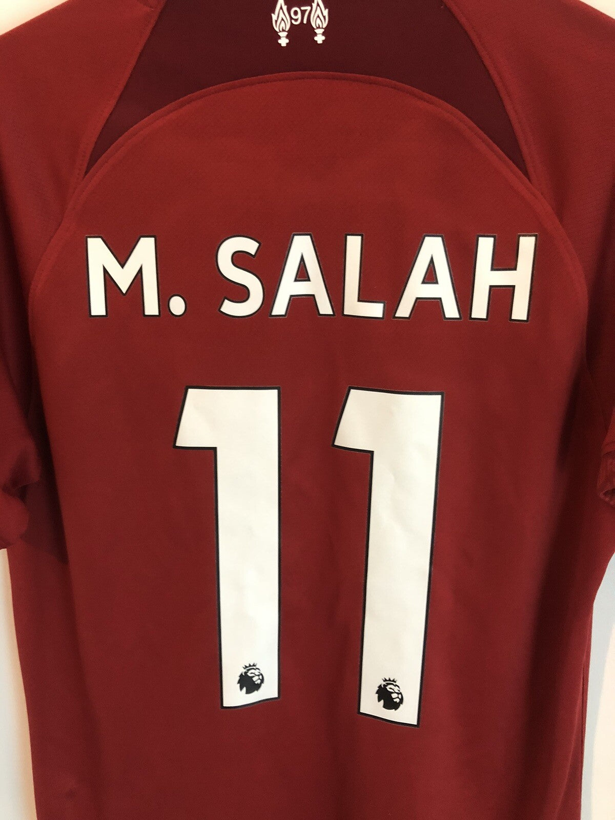 Liverpool M. Salah #11 2022/23 Small Home Shirt Excellent Condition DM1843-609