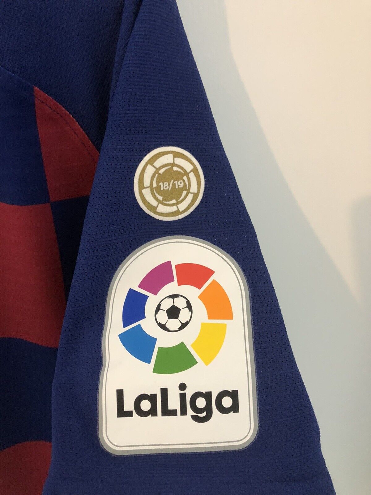 Suarez 9 Barcelona Vaporknit Medium 2019 20 Home Excellent Condition Aj5257 456