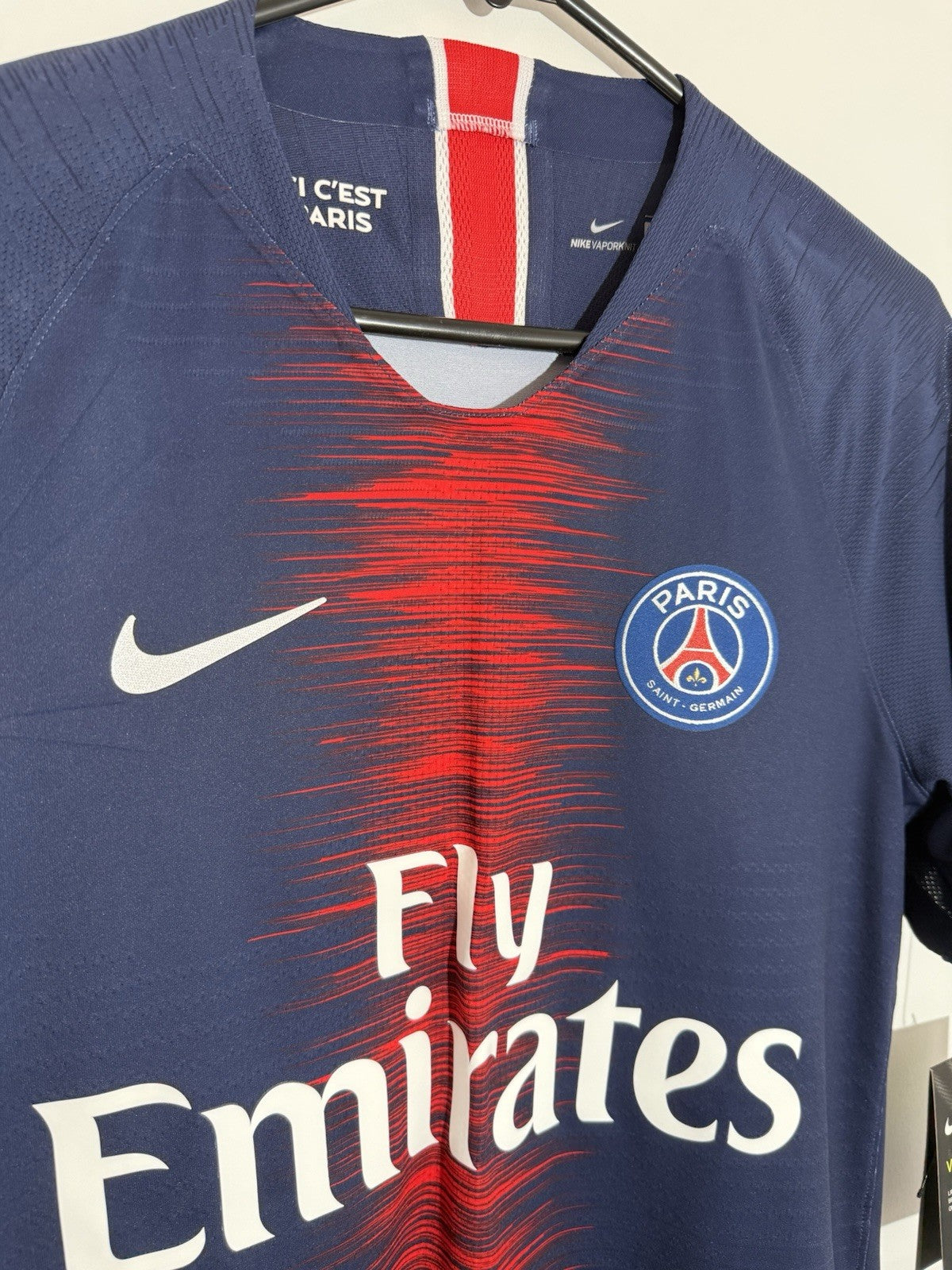 PSG Veratti #6 2018/19 Small Vapor Home Shirt Excellent Condition 894419-411