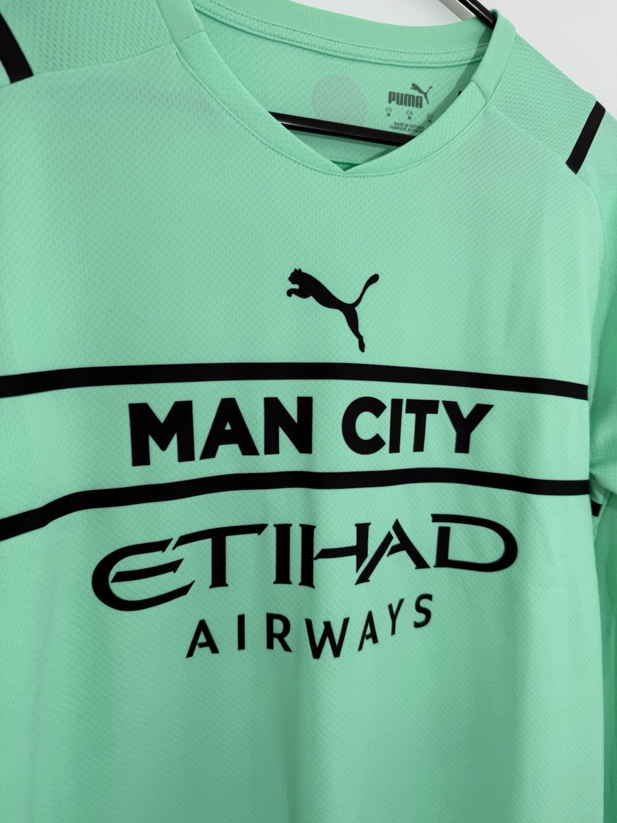 Manchester City Ederson M. #31 2021/22 Medium L/S GK Shirt BNWT 764618-50