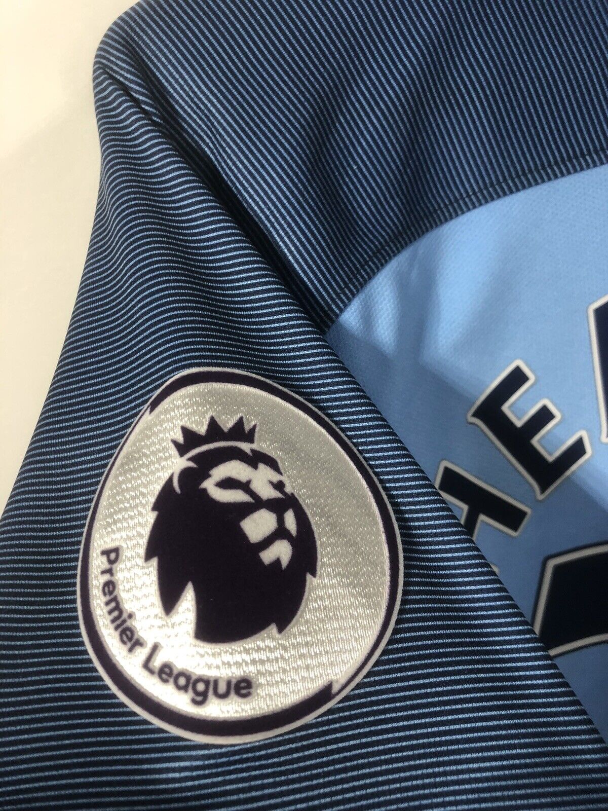 Iheanacho #72 Manchester City 2016/17 Medium Home Shirt Excellent Condition