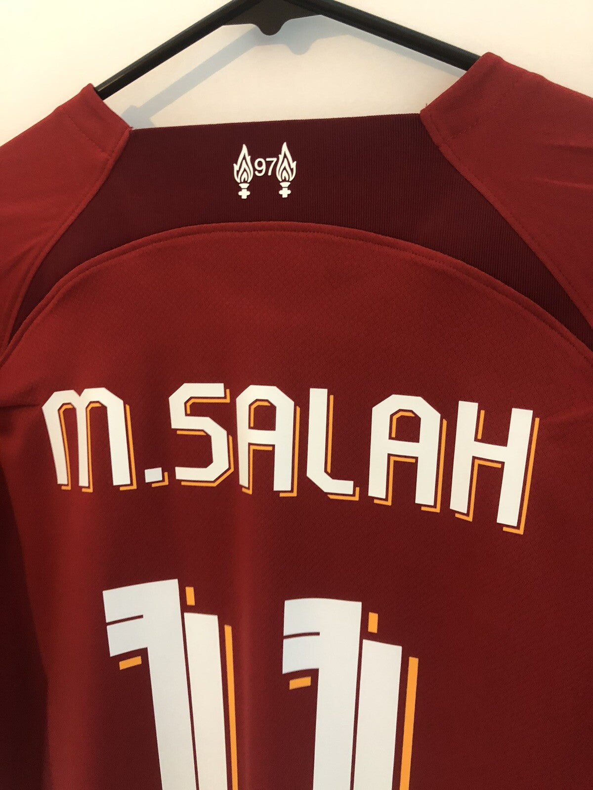 Liverpool M Salah #11 2022/23 Large Home Nike Excellent Condition DM1843-609
