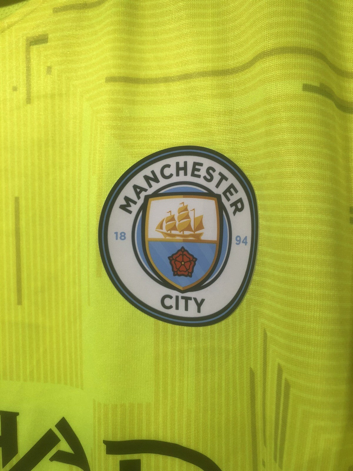 Manchester City Ederson #31 2021/22 XL Authentic GK Excellent Condion 759185-99