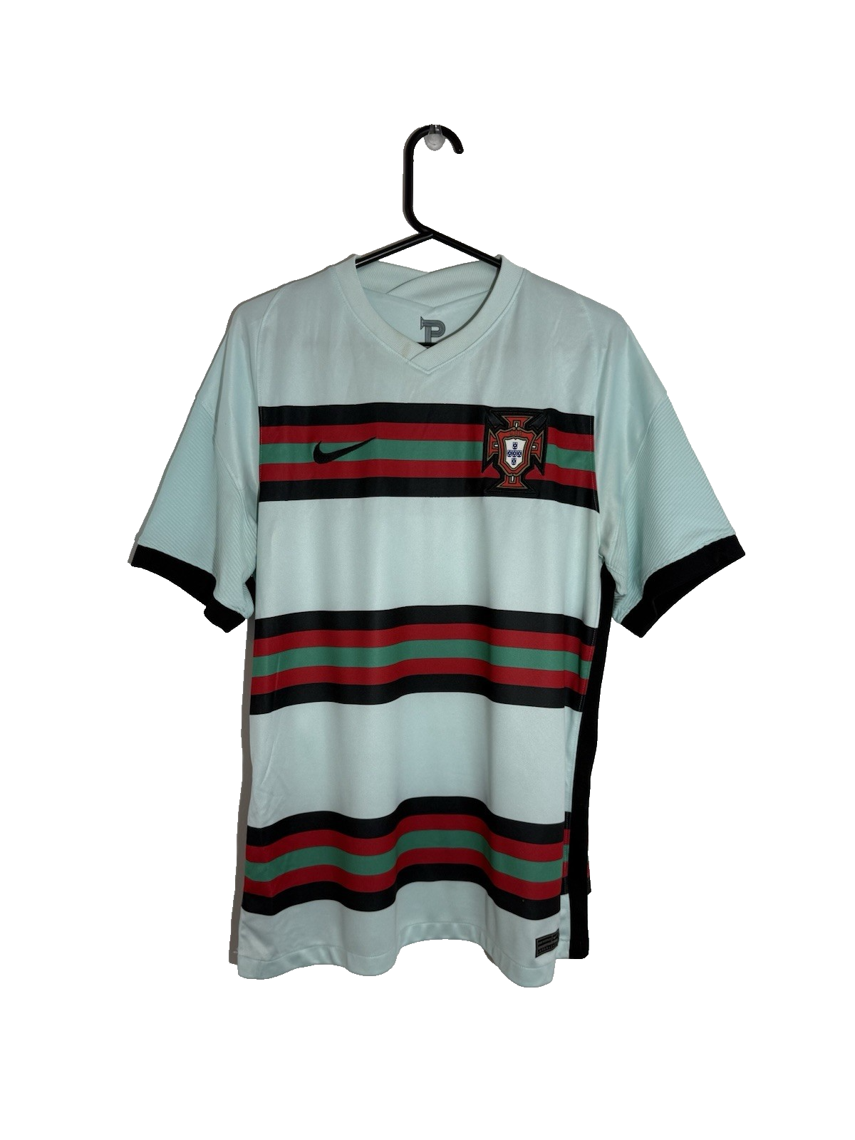 Portugal Ronaldo #7 2020 Away Large Shirt Nike Very Good Condition CD0703-336