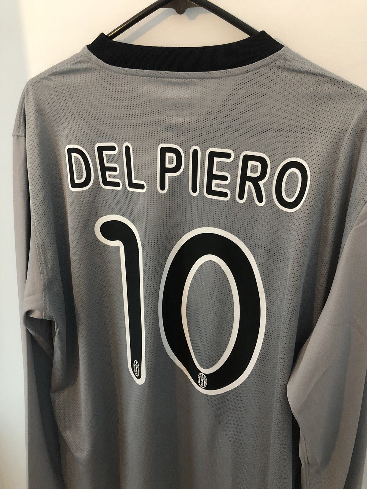 Juventus Del Piero #10 2009/10 XL Away Printed Wash Tag Excellent Condition