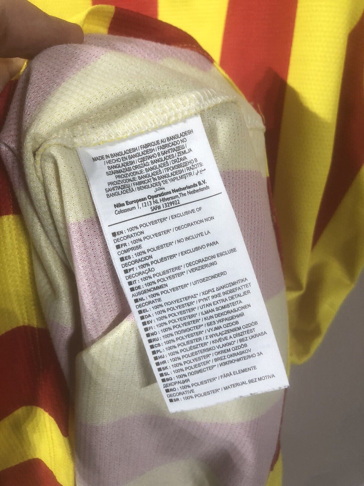 Messi 10 Barcelona 2013 14 Xl Away Shirt Excellent Condition 532823 703