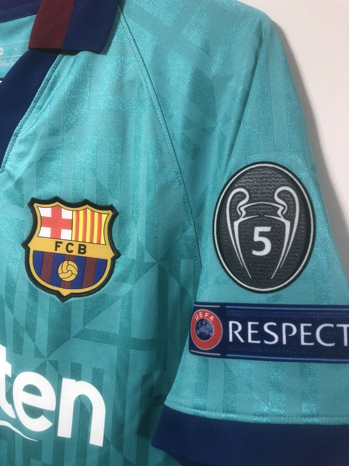 Barcelona Messi #10 2019/20 3rd Medium Champions League Shirt BNWT AT0029-310