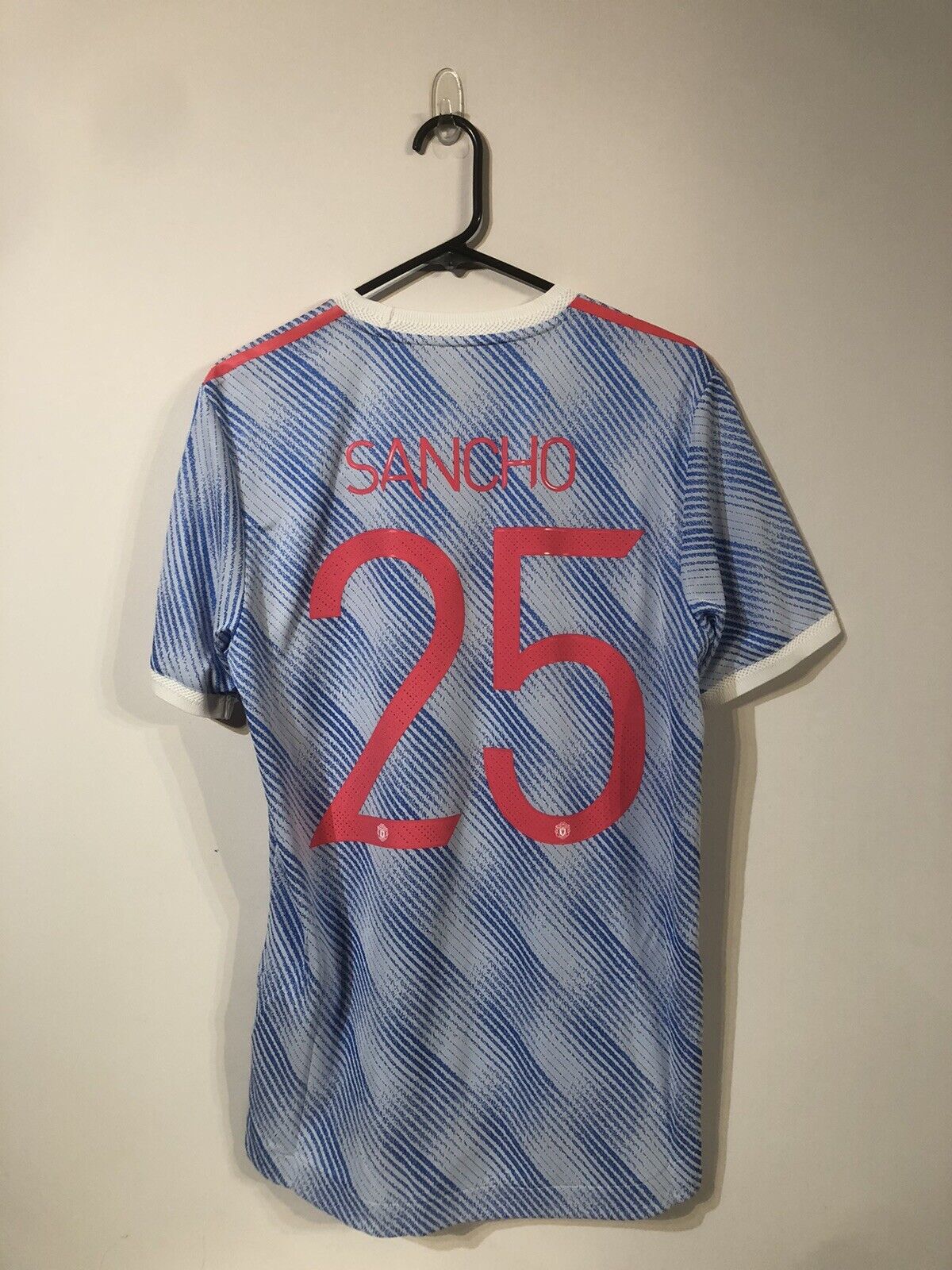 Sancho #25 Manchester United Authentic Medium BNWT 2021/22 Away Shirt
