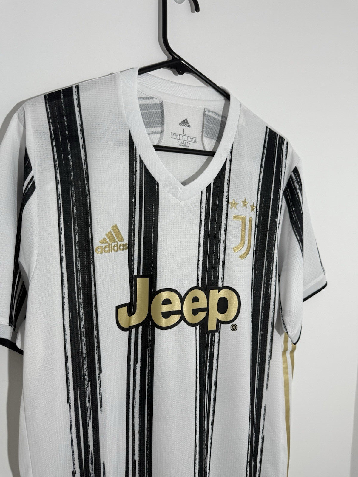 Juventus Chiesa #22 2020/21 Large Home Authentic Shirt Adidas BNWT GJ7601
