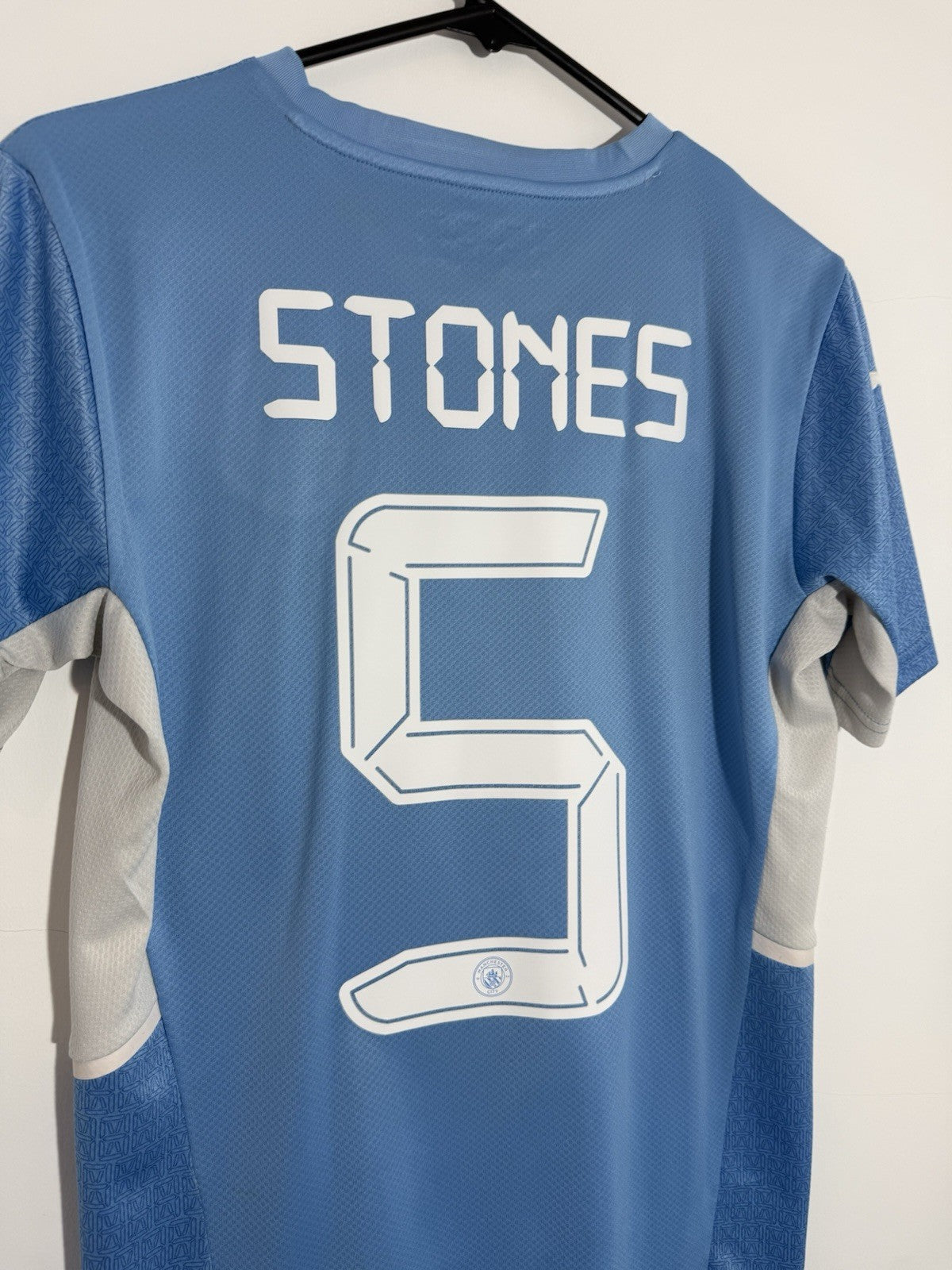 Manchester City Stones #5 2021/22 Small Home Shirt Excellent Condition 759262-01
