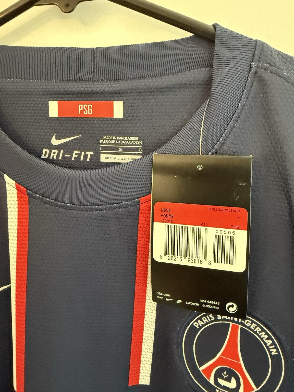 Paris St Germain 2012/13 Large Home Excellent Condition 479818-410
