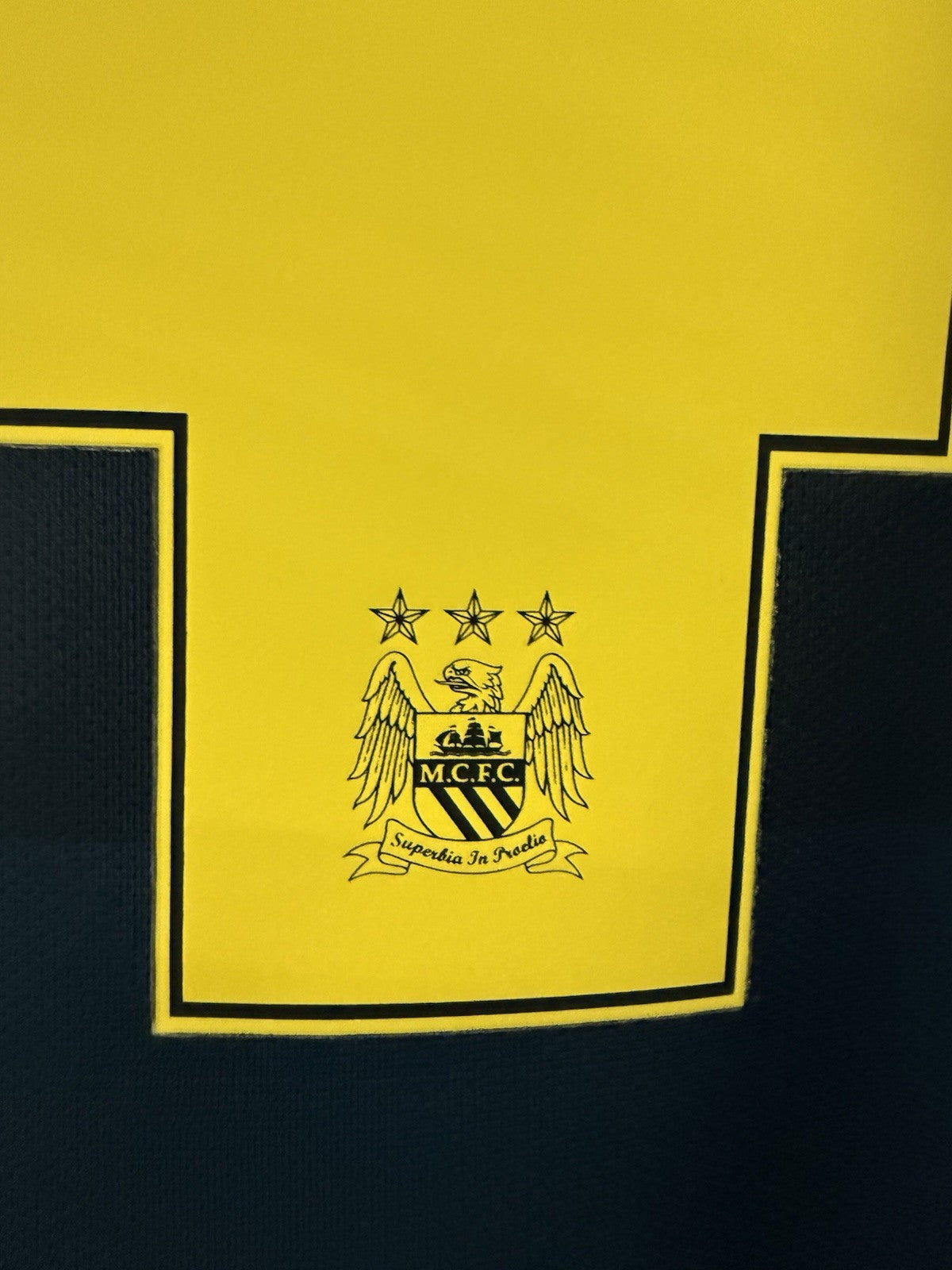 Manchester City Kompany #4 2014/15 Medium Away Very Good Condition 611051-476