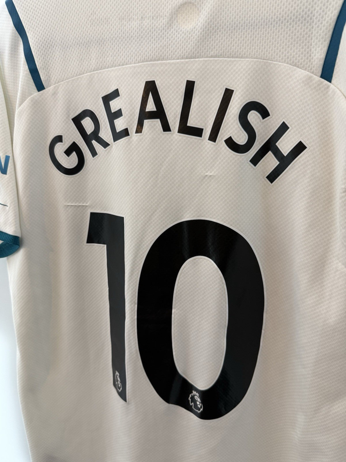 Manchester City Grealish #10 2021/22 Medium Away Very Good Condition 759211-02
