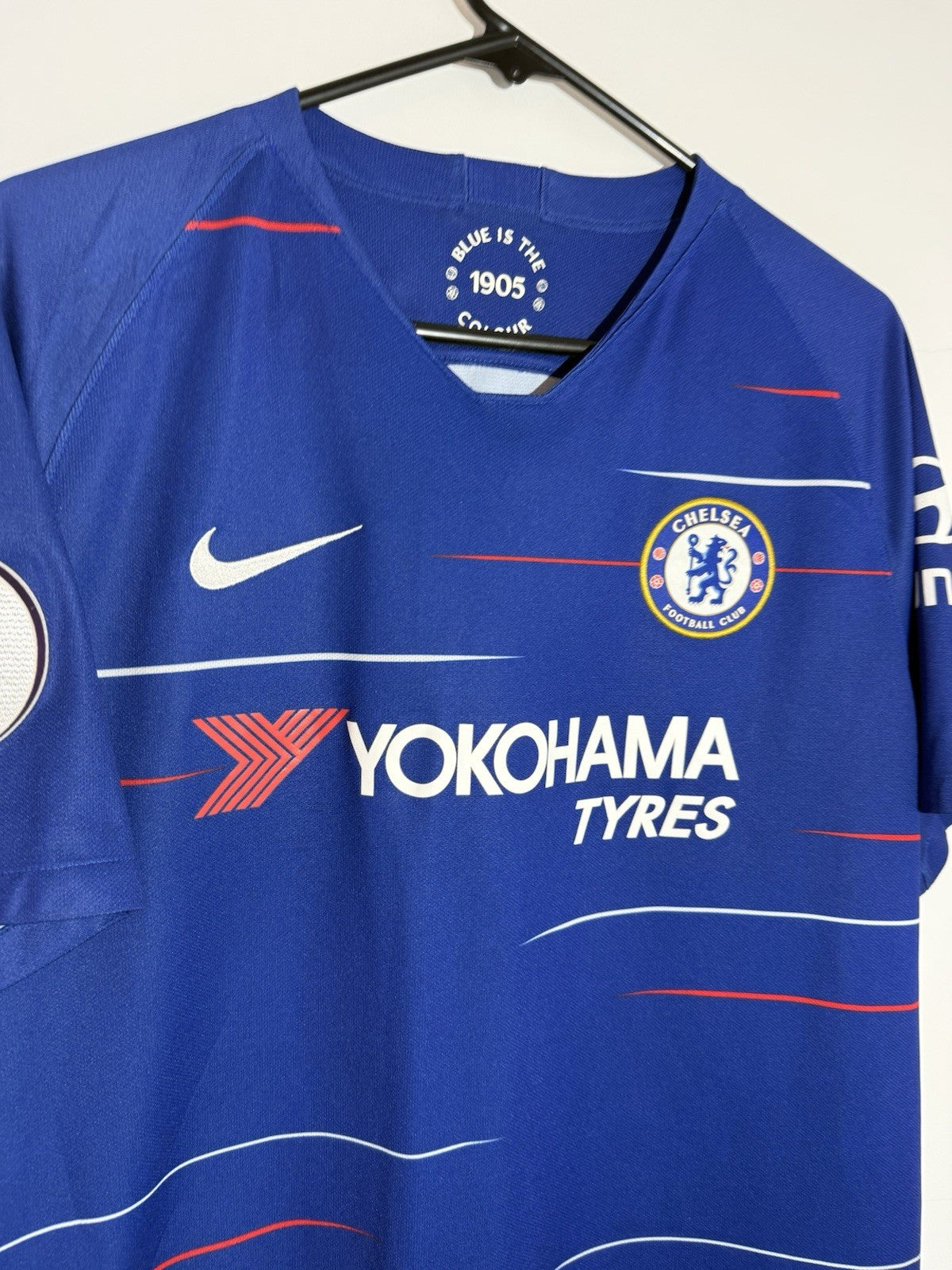 Chelsea Azpilicueta #28 2018/19 Large Home Shirt Excellent Condition 919009-496