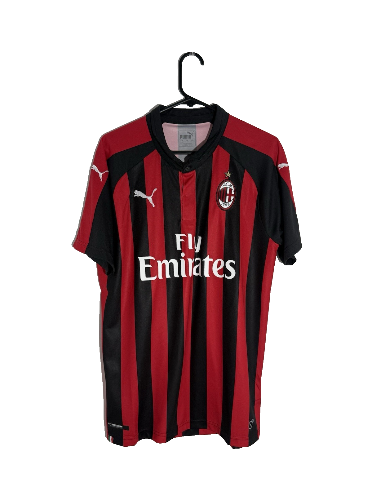 AC Milan Romagnoli #13 2018/19 Large Home Shirt Puma BNWT 754419-06