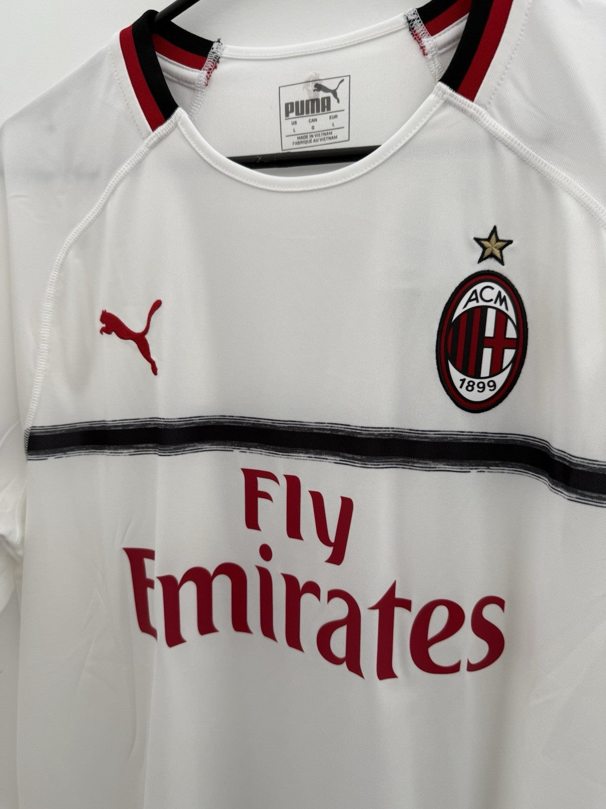 AC Milan Calabria #2 2018/19 Large Away Shirt Puma BNWT 754426-03
