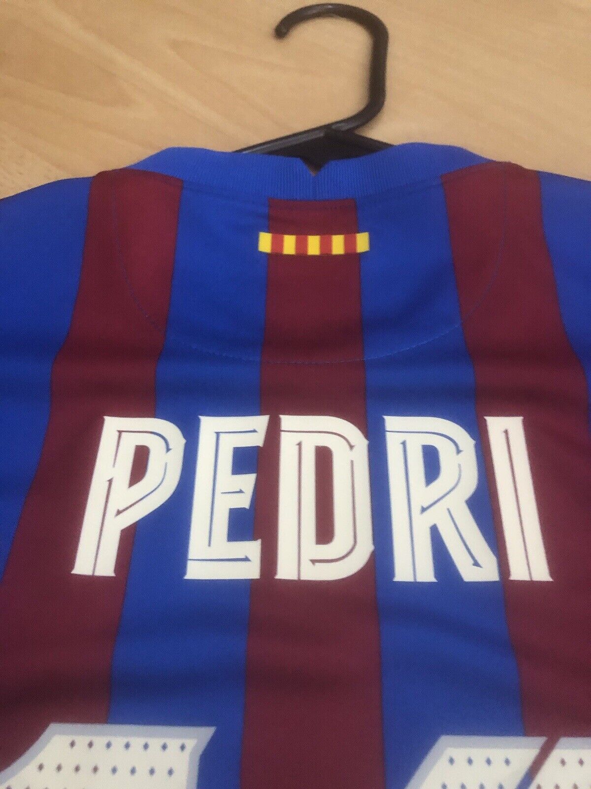 Pedri #16 Barcelona Medium 2021/22 Euro Home BNWT CV7891-428