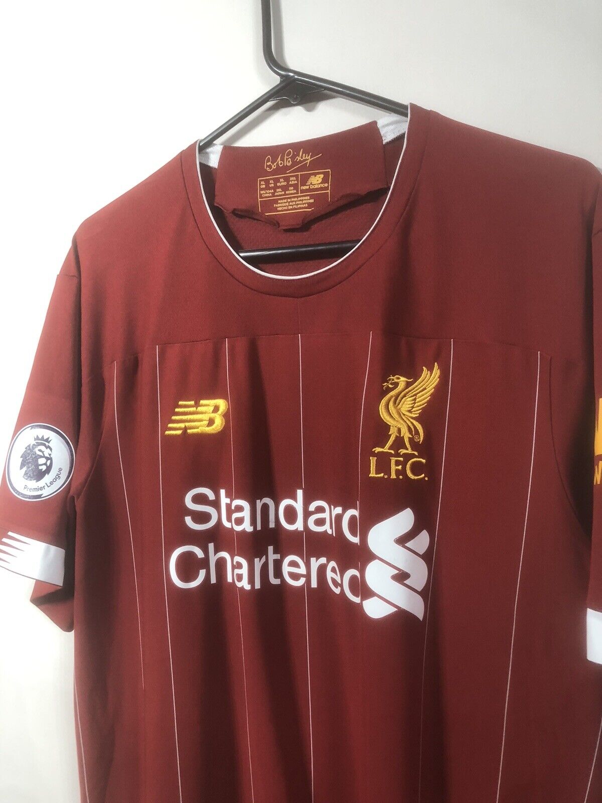 Firmino 9 Liverpool Xl 2019 20 Home New Balance Very Good Condition MT930000