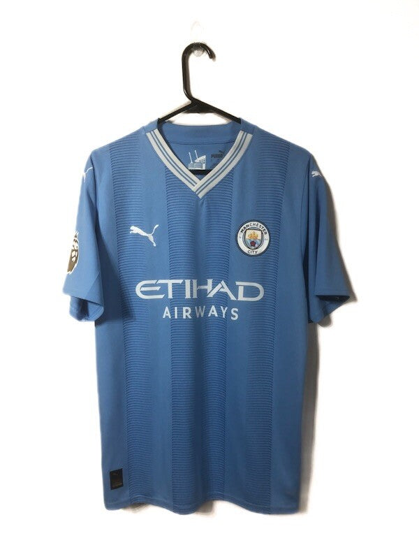 Manchester City Haaland #9 2023/24 Large Home Excellent Condition 770438-01