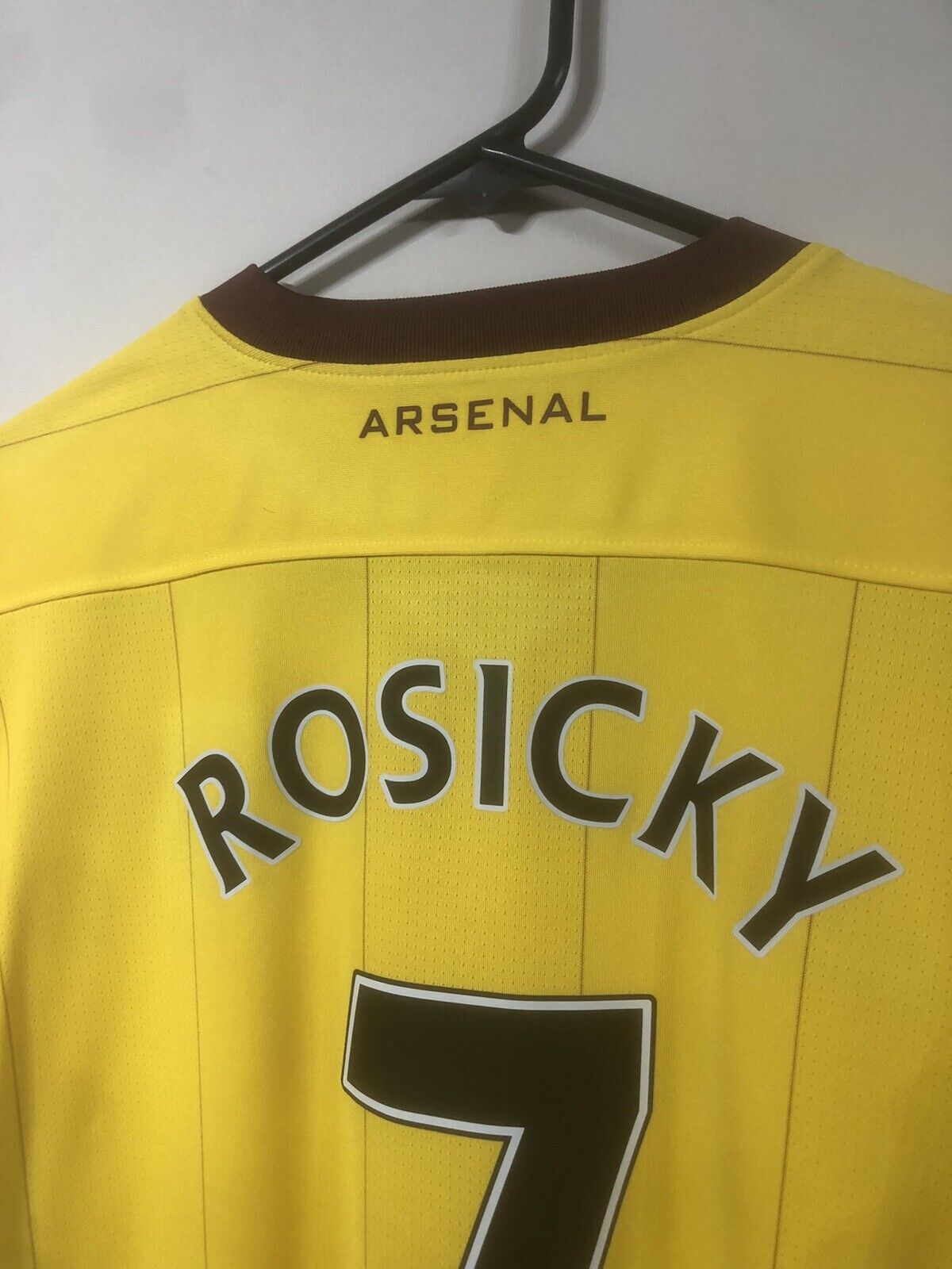 Rosicky #7 Arsenal 2012/13 Medium Away Shirt Nike Excellent Condition 386824-749