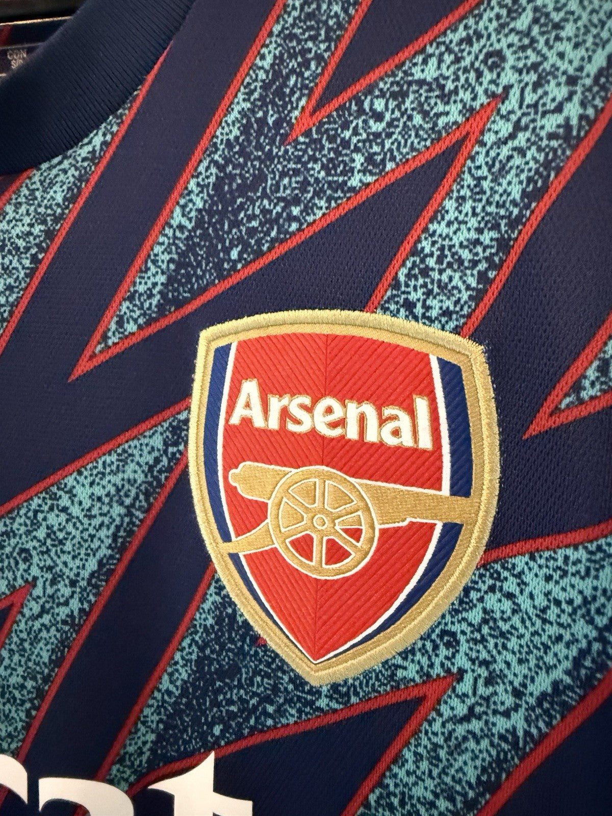 Arsenal Xhaka #34 2021/22 Small 3rd Shirt Adidas Excellent Condition GM0213