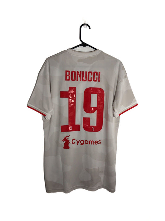 Juventus Bonucci #19 2019/20 Large Away Shirt Adidas BNWT DW5461