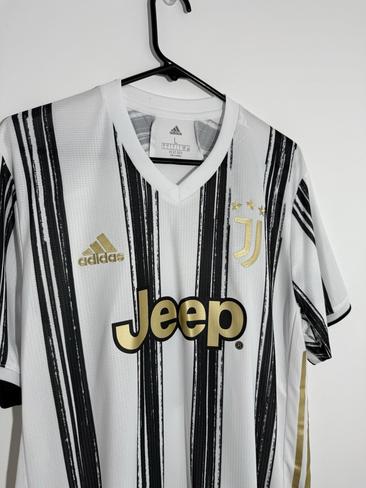 Juventus McKennie #14 2020/21 Large Home Authentic Shirt Adidas BNWT GJ7601